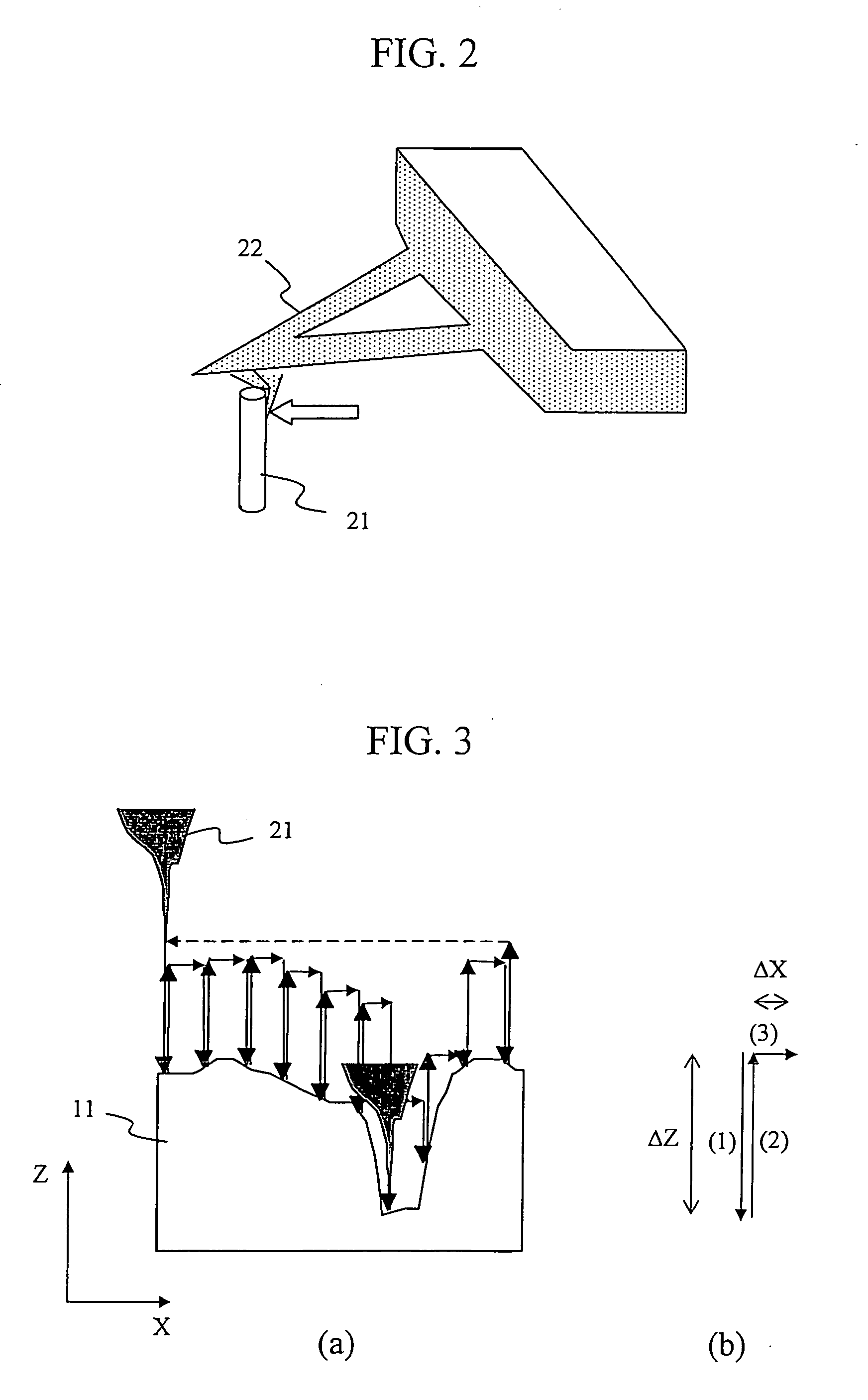 Scanning probe microscope and specimen surface structure measuring method
