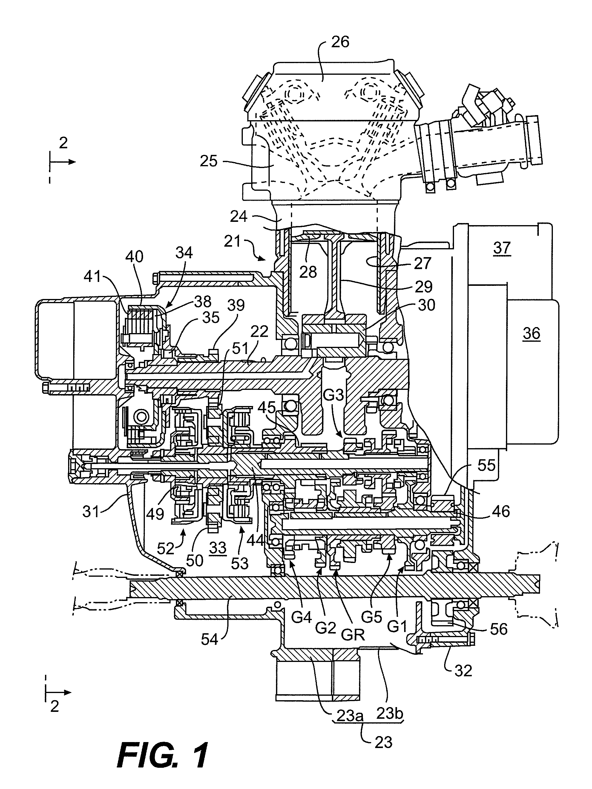 Transmission for vehicle