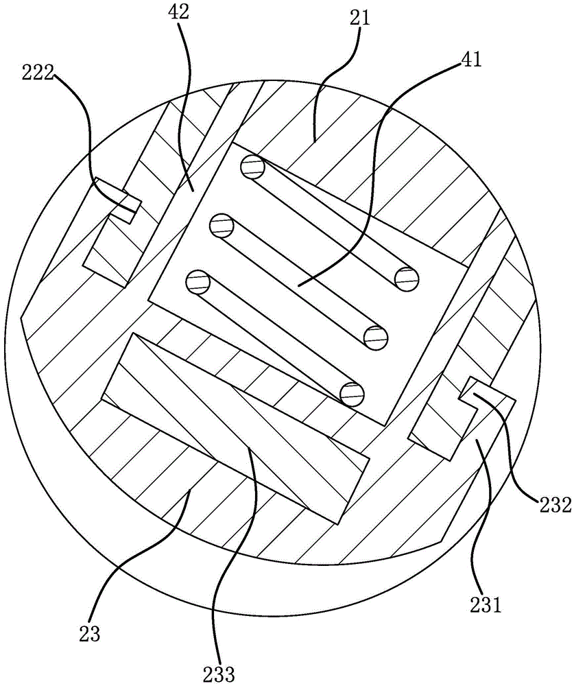 Fried glutinous pudding beating processing device