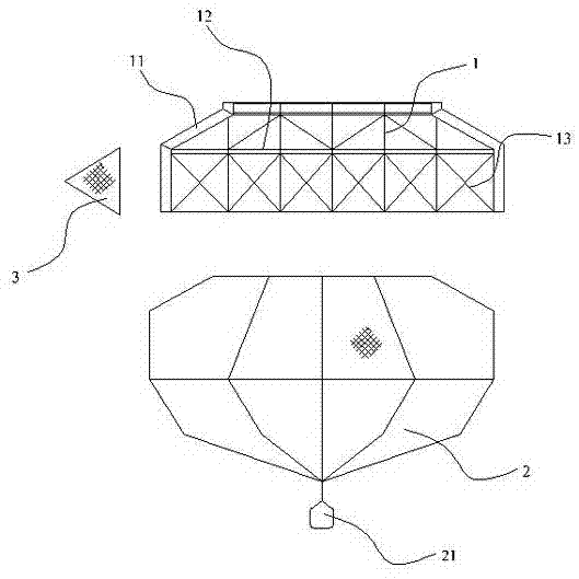 One-way streaming cage