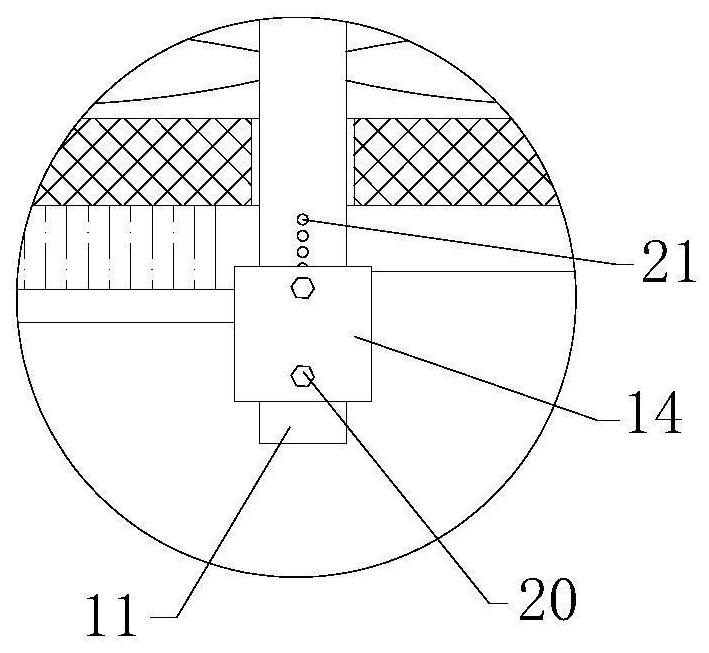 Medicine production waste liquid drainage device