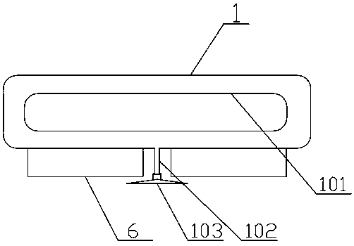 Magnetic attraction type rotary dust cover for observation window of coal feeder