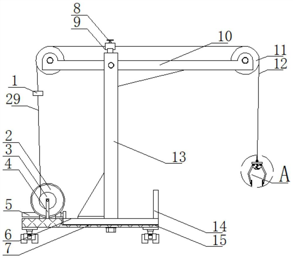 Quick replacement system device for highway guardrail plate and application method