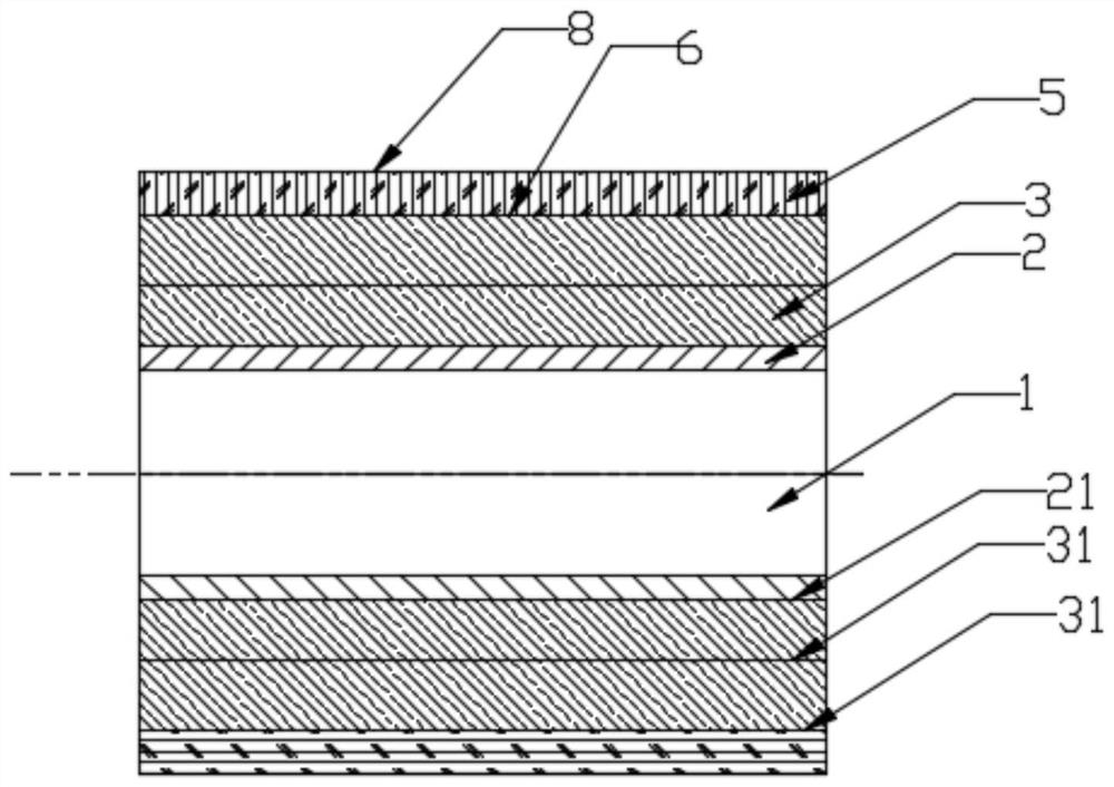 Intermittent prefabricated overhead heat insulation pipe and manufacturing method thereof