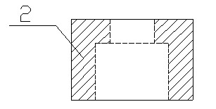 Limiting structure of vehicle body welding fixture