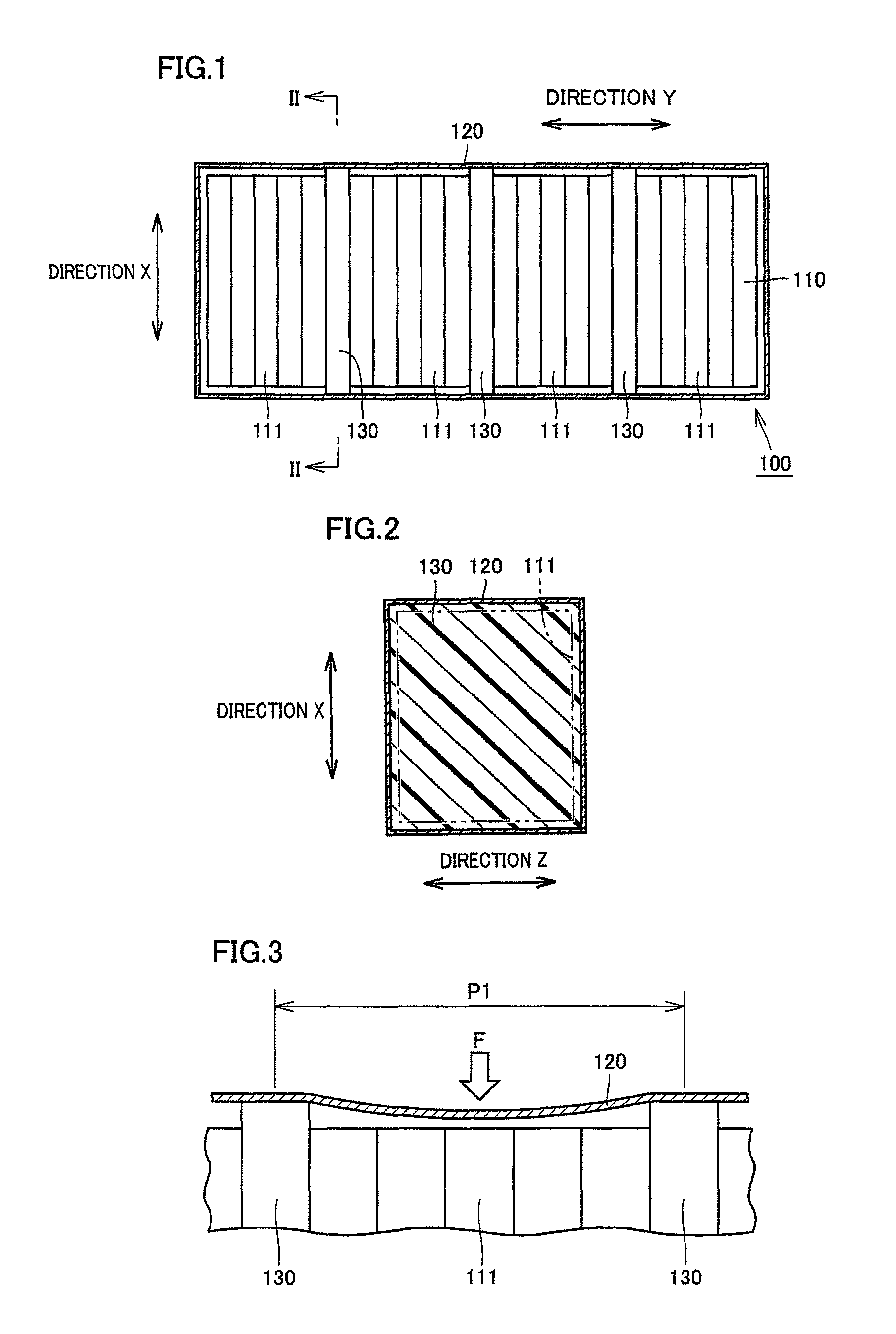 Power storage unit having reinforcing members in a direction crossing the transverse direction