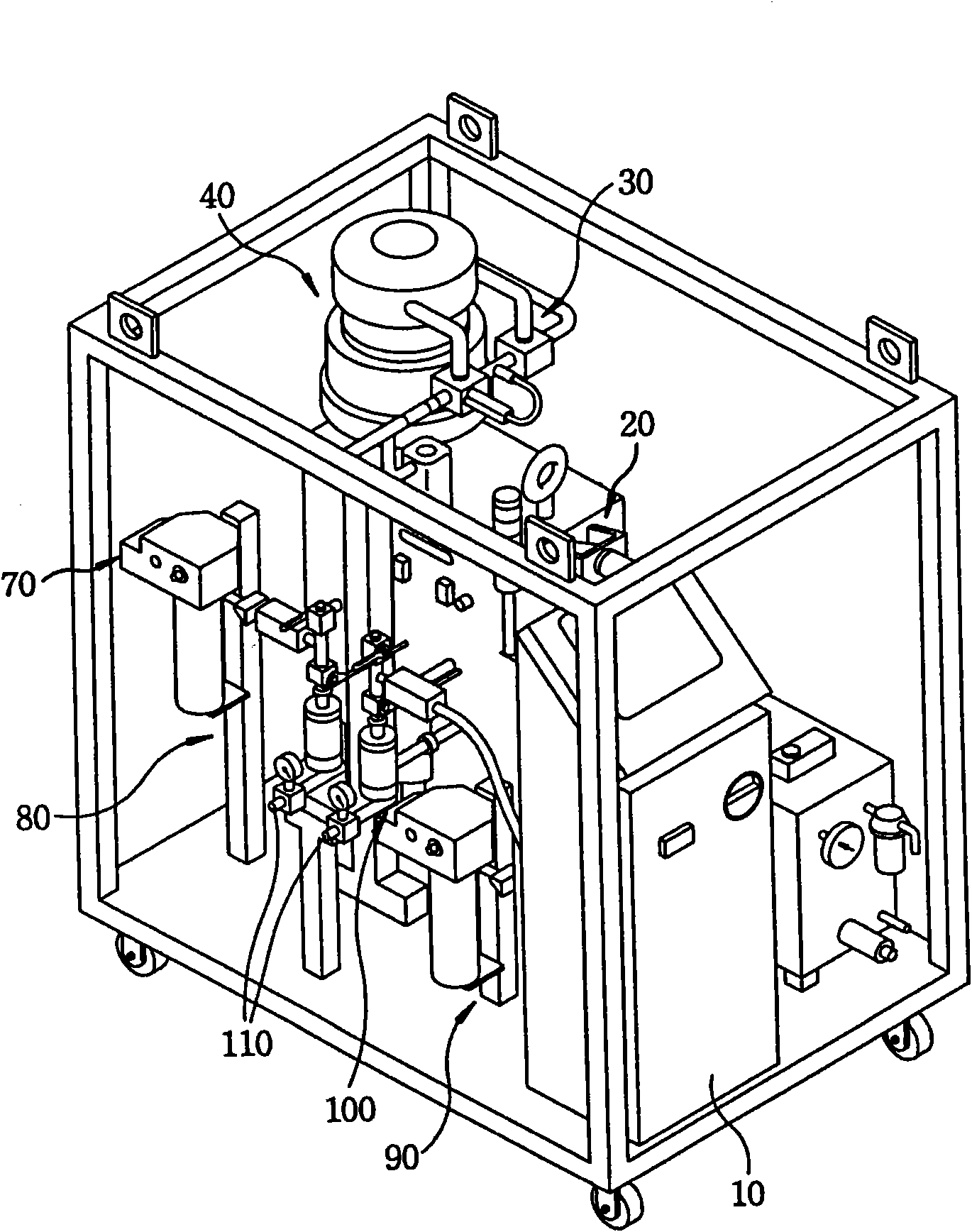 Coating apparatus capable of controlling mixing ratio and method thereof