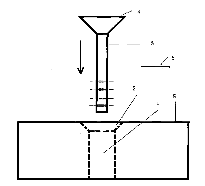 Back penetration measuring method for film base binding performance