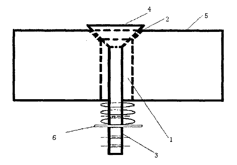 Back penetration measuring method for film base binding performance