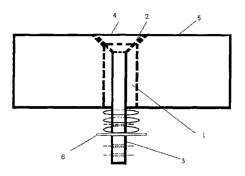 Back penetration measuring method for film base binding performance