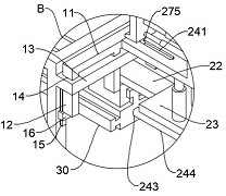 Rehabilitation exercise device for cesarean patient