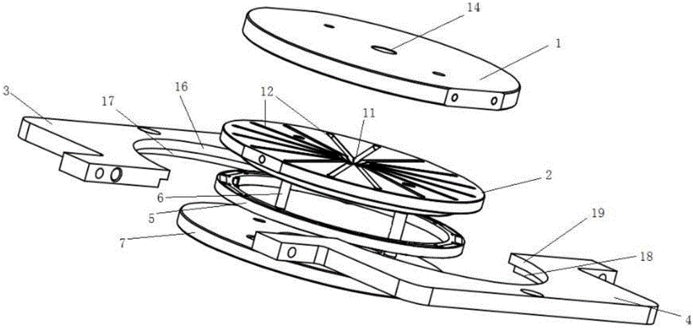 Glue filling device for magnetic steel sealing of motor rotor of hybrid electric vehicle and glue filling method thereof