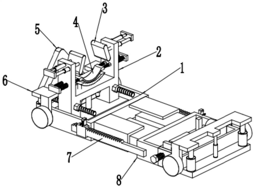 Wind power generation main shaft supporting device