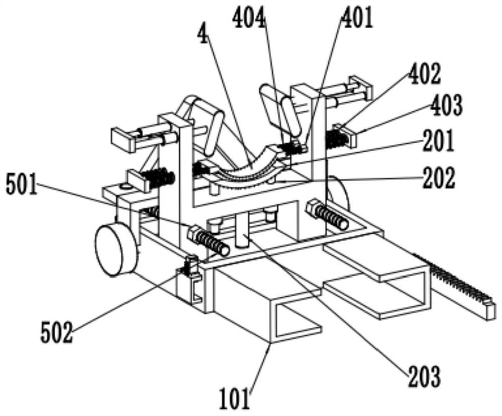 Wind power generation main shaft supporting device