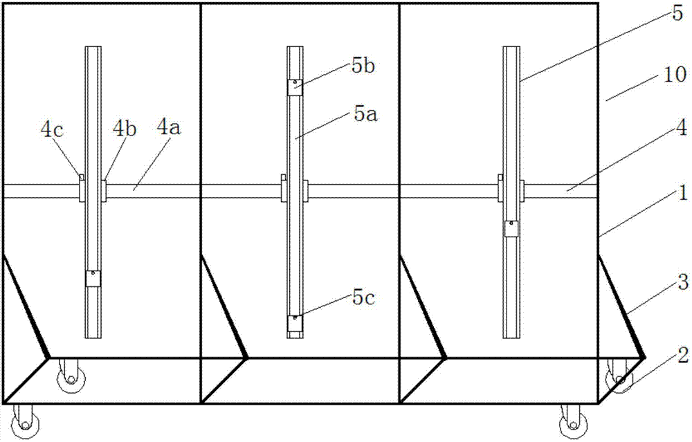 Carriage performance detection method and detection system based on laser measuring displacement