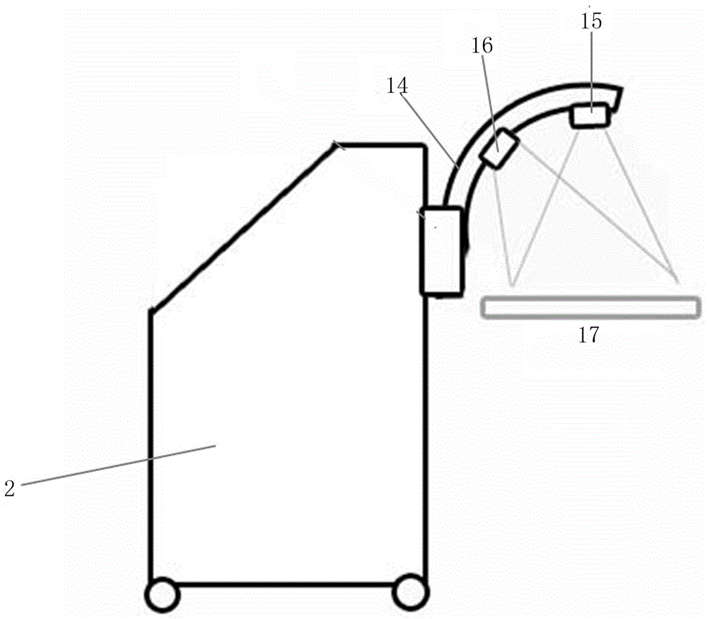 Medical sacral nerve puncture localizing and guiding system