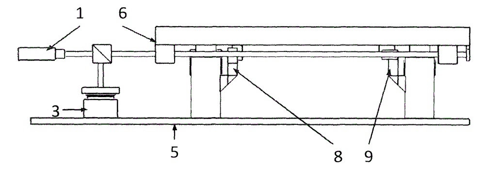 Magnetic levitation vibration isolation platform based on magnetic levitation zero position reference and laser auto-collimation measurement