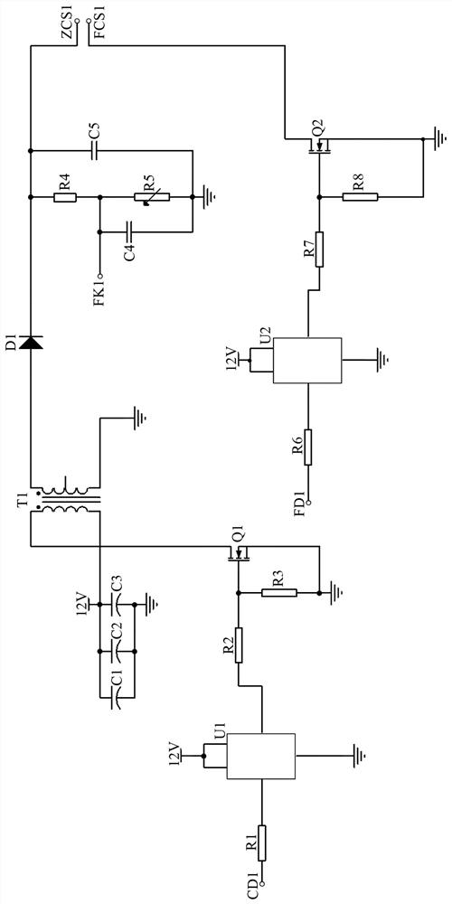 Voltage segment-adjustable volt-ampere characteristic testing device and charging and discharging method of electric explosion foil