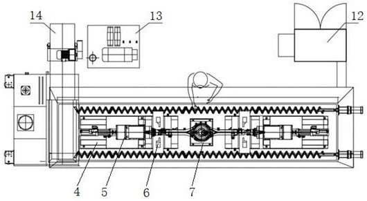 A special machine tool for rear axle housing boring