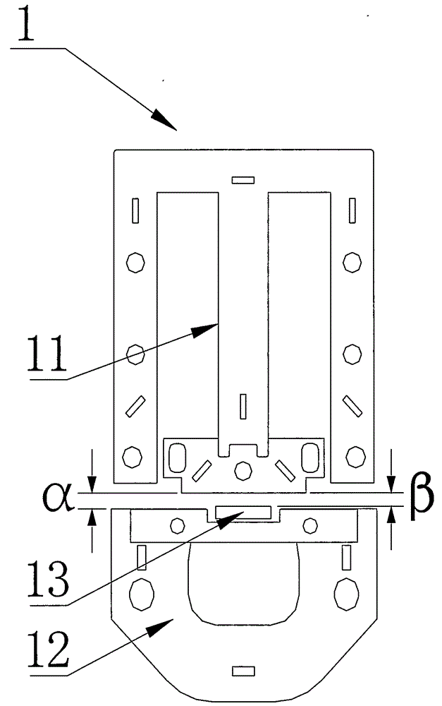 An inductive energy meter