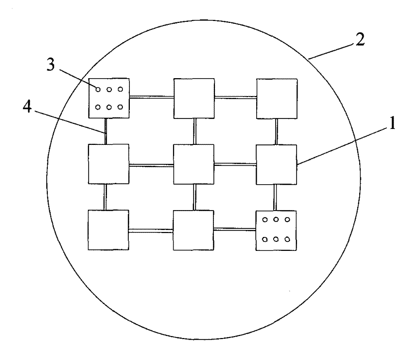 Method for preparing wafer-level uniform-dimension glass microcavity by positive pressure thermal forming