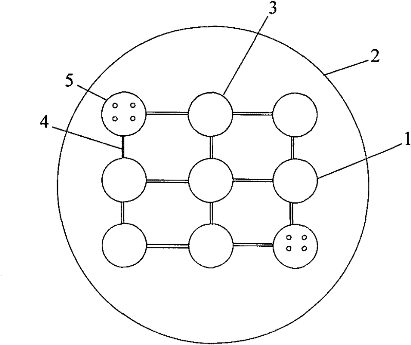 Method for preparing wafer-level uniform-dimension glass microcavity by positive pressure thermal forming