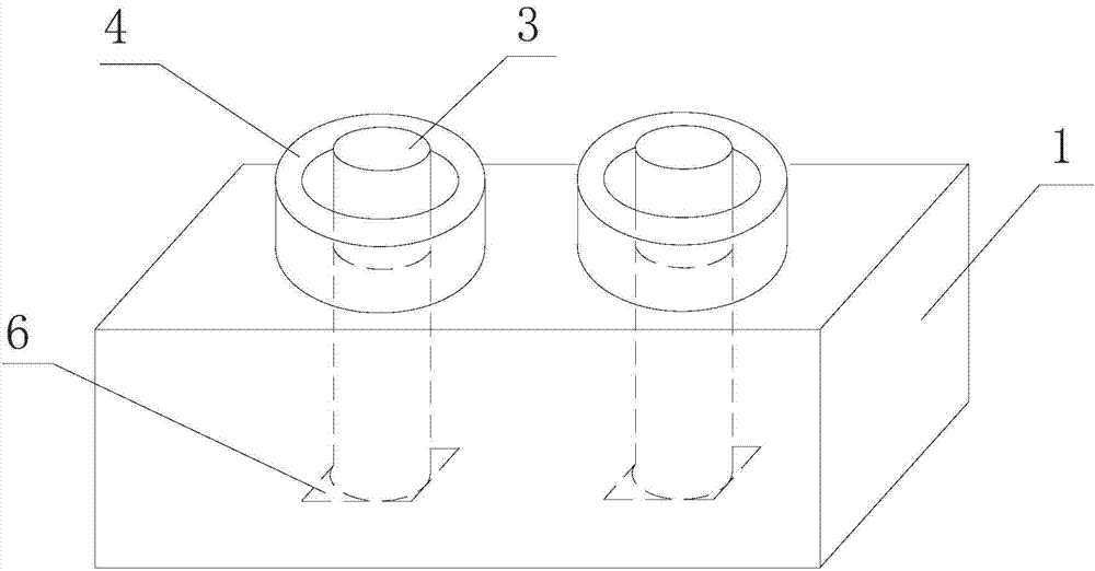 Heat-removing constant-temperature structure for high-power LED lamp