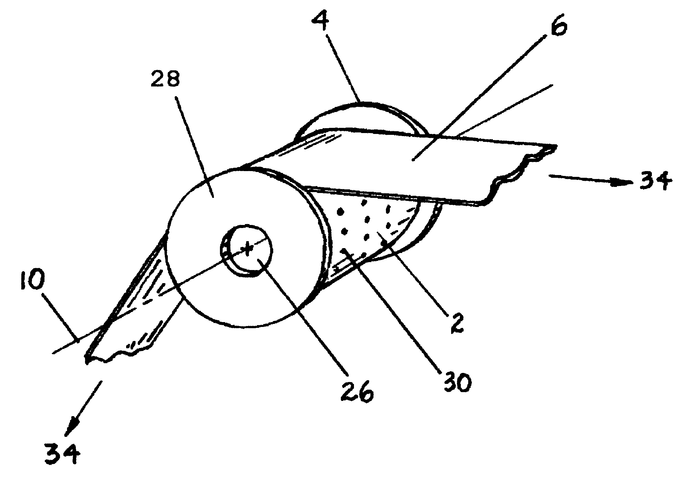 Flexible web roller guide assembly with an integral centrifugal pump capability to provide a hydrostatic air bearing function to the roller guides outside supporting surface