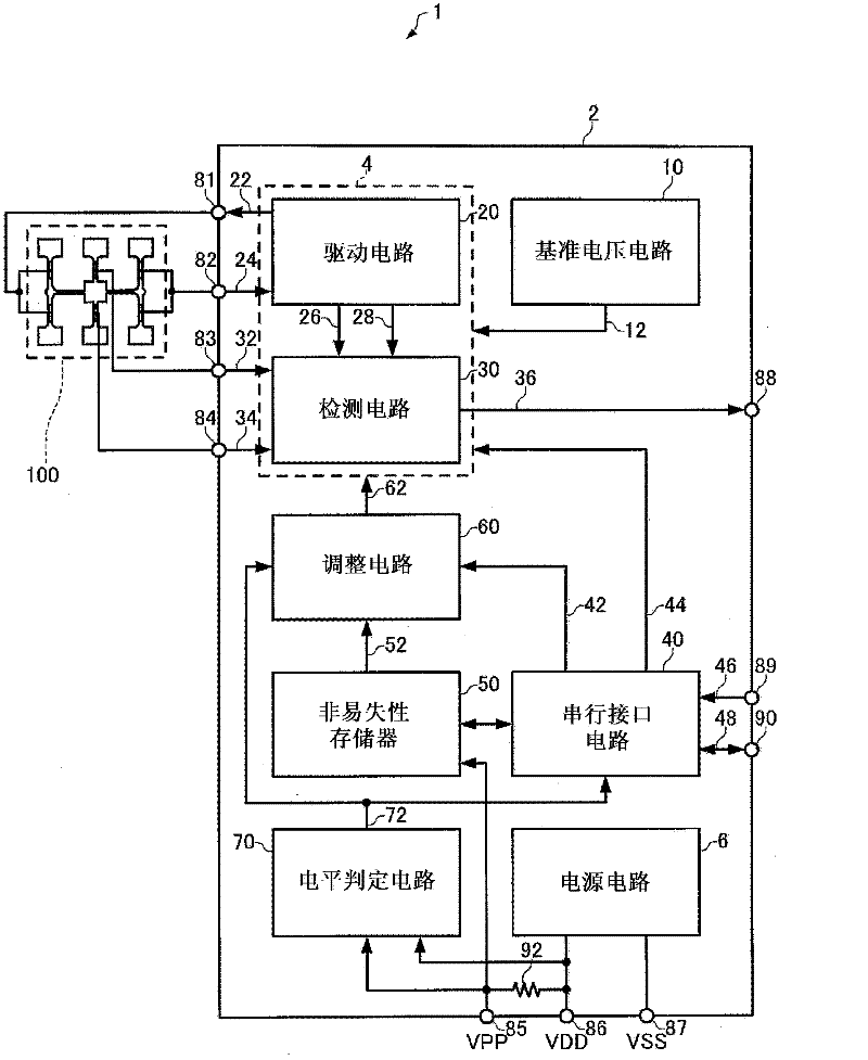 Signal processing circuit, physical quantity detecting device, and angular speed detecting device