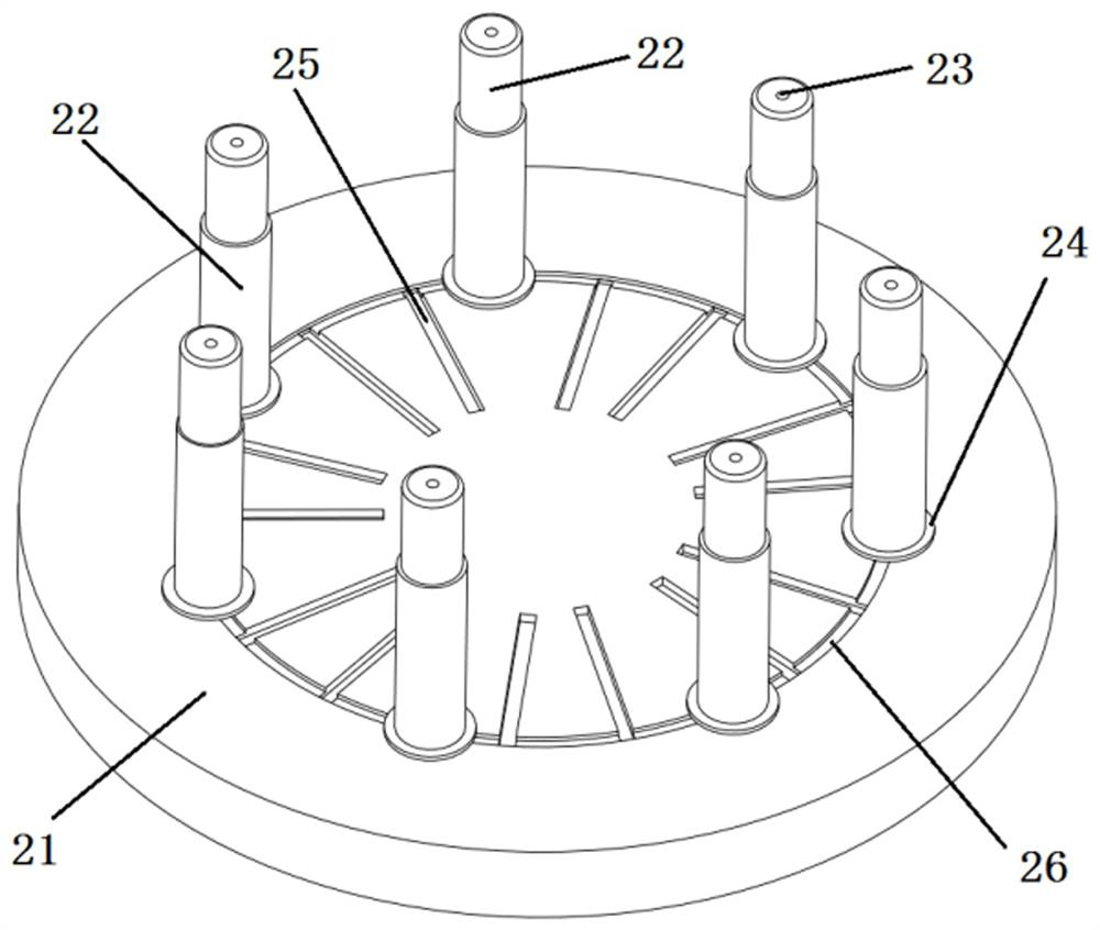 Grabbing type vacuum cup fixing system and using method thereof