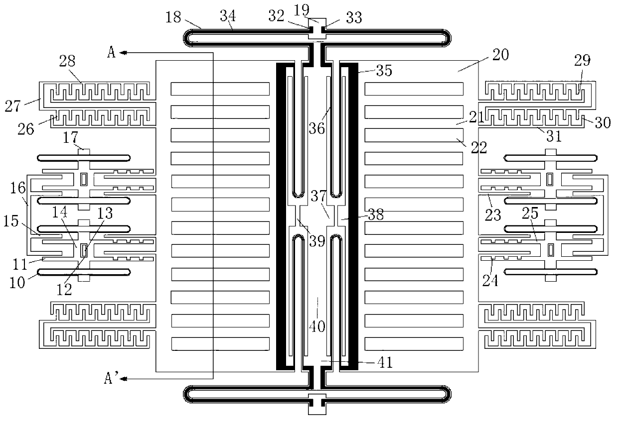 Capacitive micro inertial sensor with self calibration function