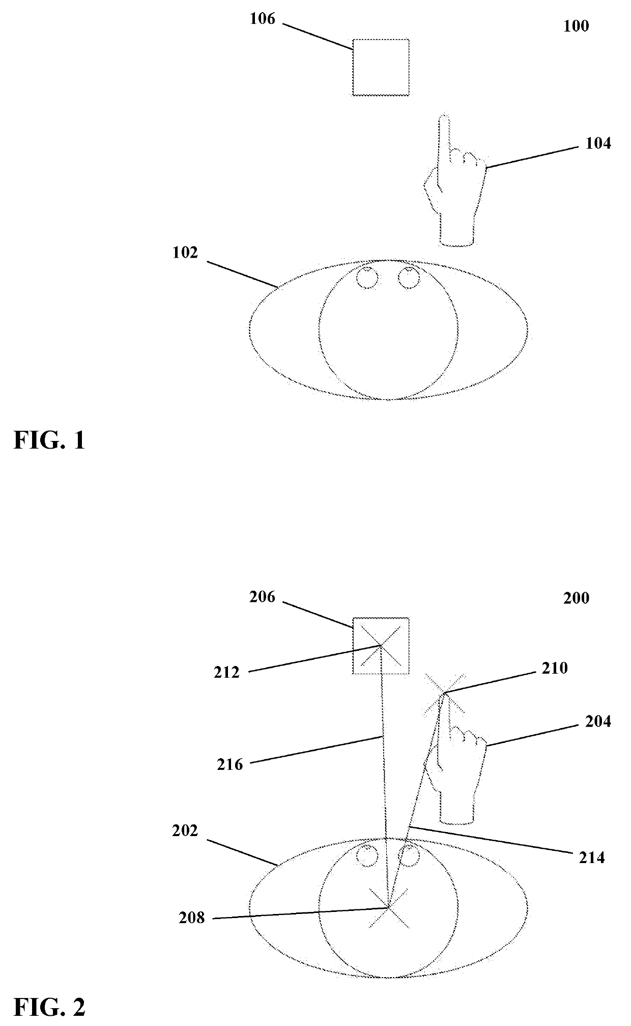 Method and apparatus for addressing obstruction in an interface