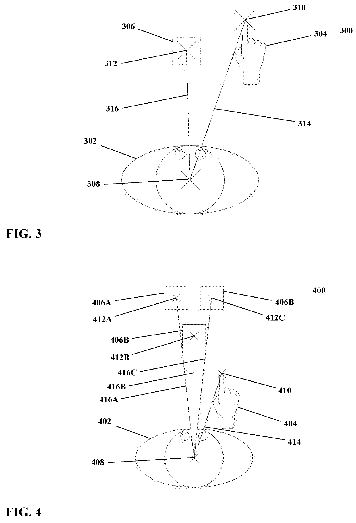 Method and apparatus for addressing obstruction in an interface