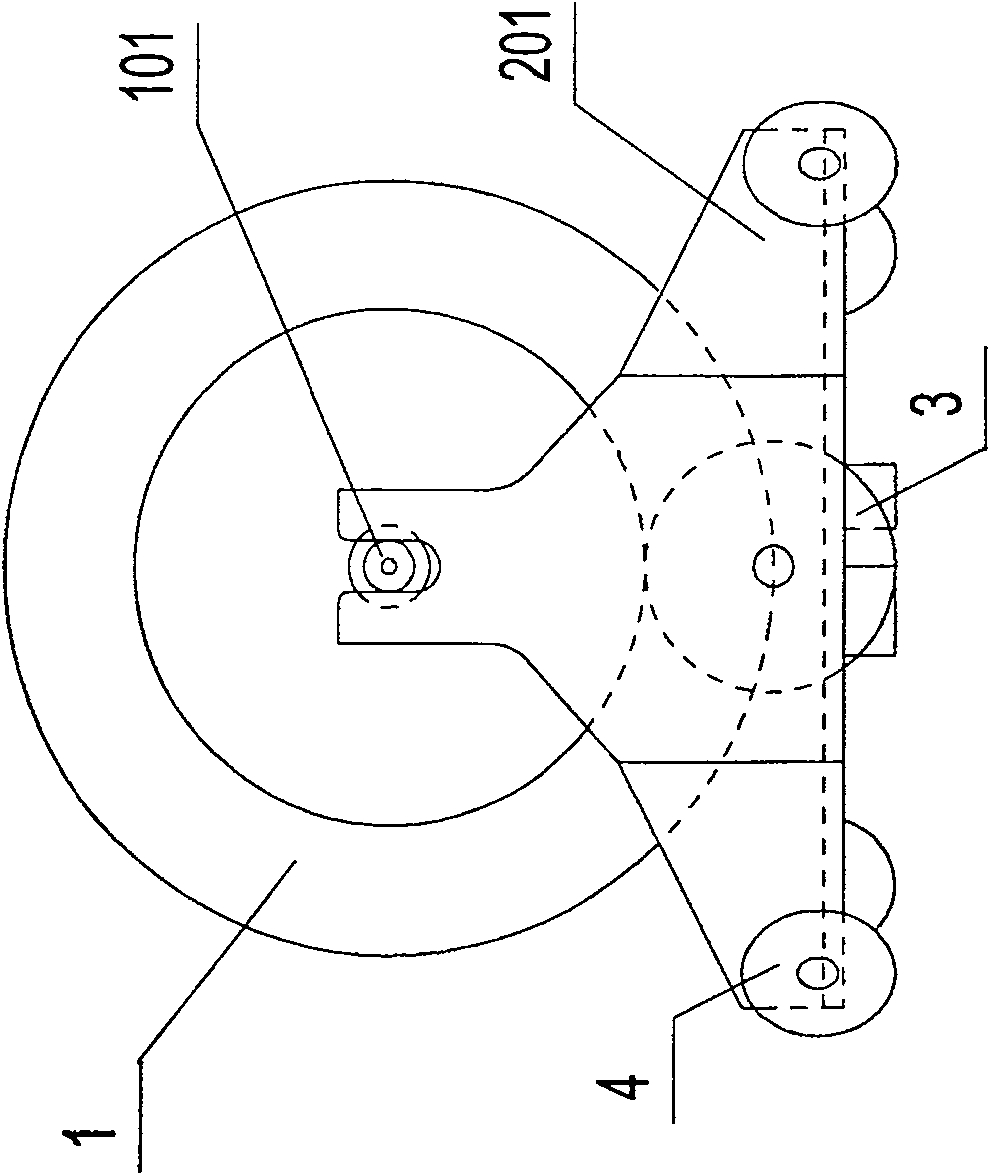 Drum type microwave stirrer