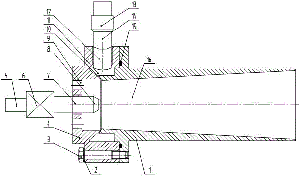 A Conical Airflow Field Atomization Injection Device