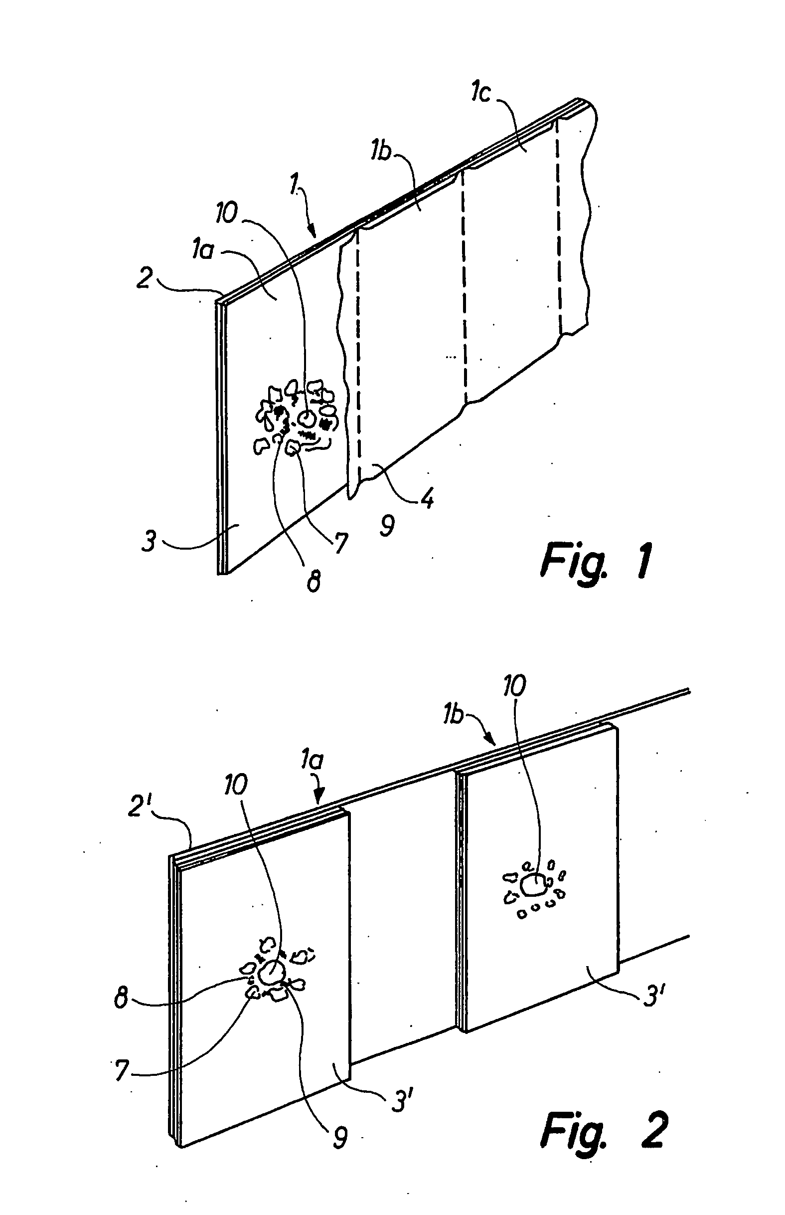 Seed tape including successively arranged germinating units as well as a method of germinating said tape