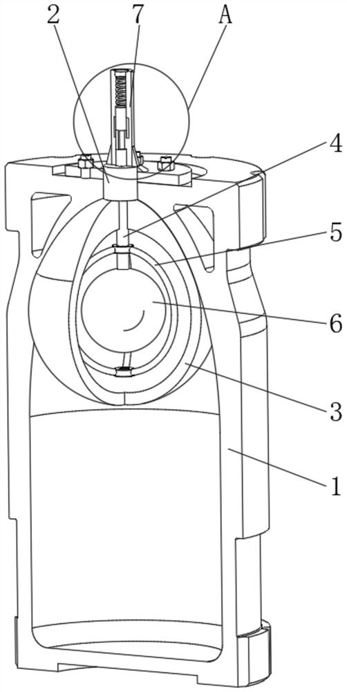 Pesticide box structure for plant protection unmanned aerial vehicle