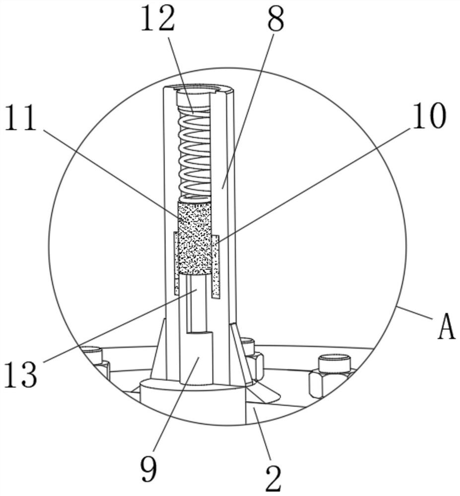 Pesticide box structure for plant protection unmanned aerial vehicle