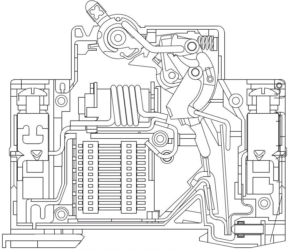 Automatic switching-on device of circuit breaker