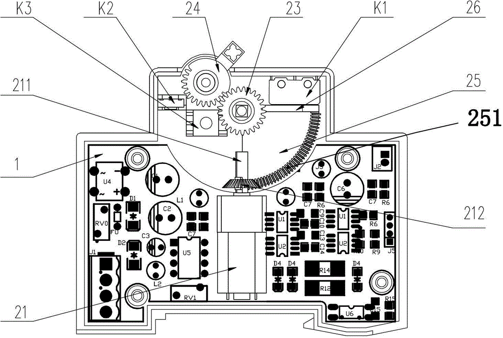 Automatic switching-on device of circuit breaker