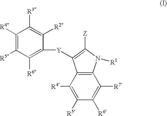 Substituted phenylindoles for the treatment of HIV