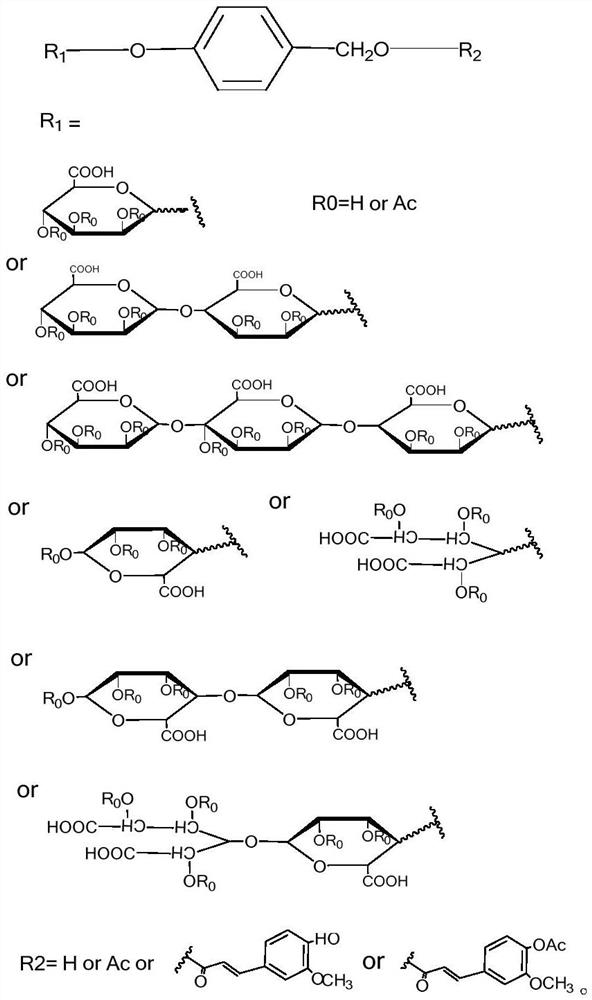 Gastrodin derivatives as well as preparation method and application thereof