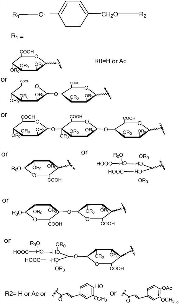 Gastrodin derivatives as well as preparation method and application thereof