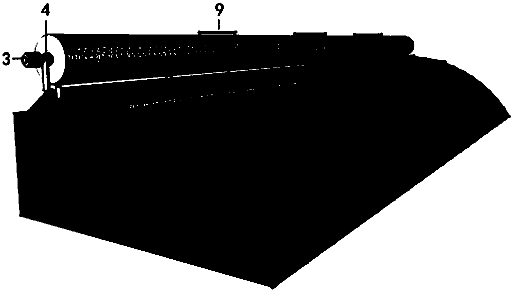 Double-layer heat preservation quilt rolling equipment and using method and application thereof