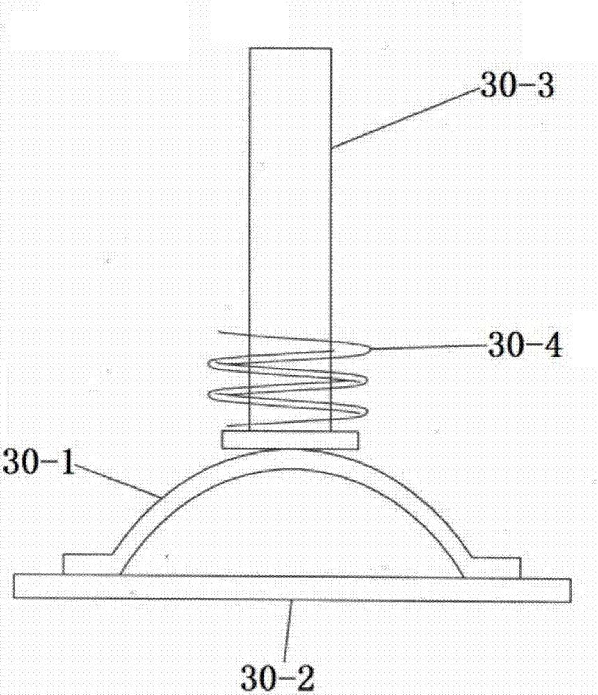 Analogue simulation training device for martial arts