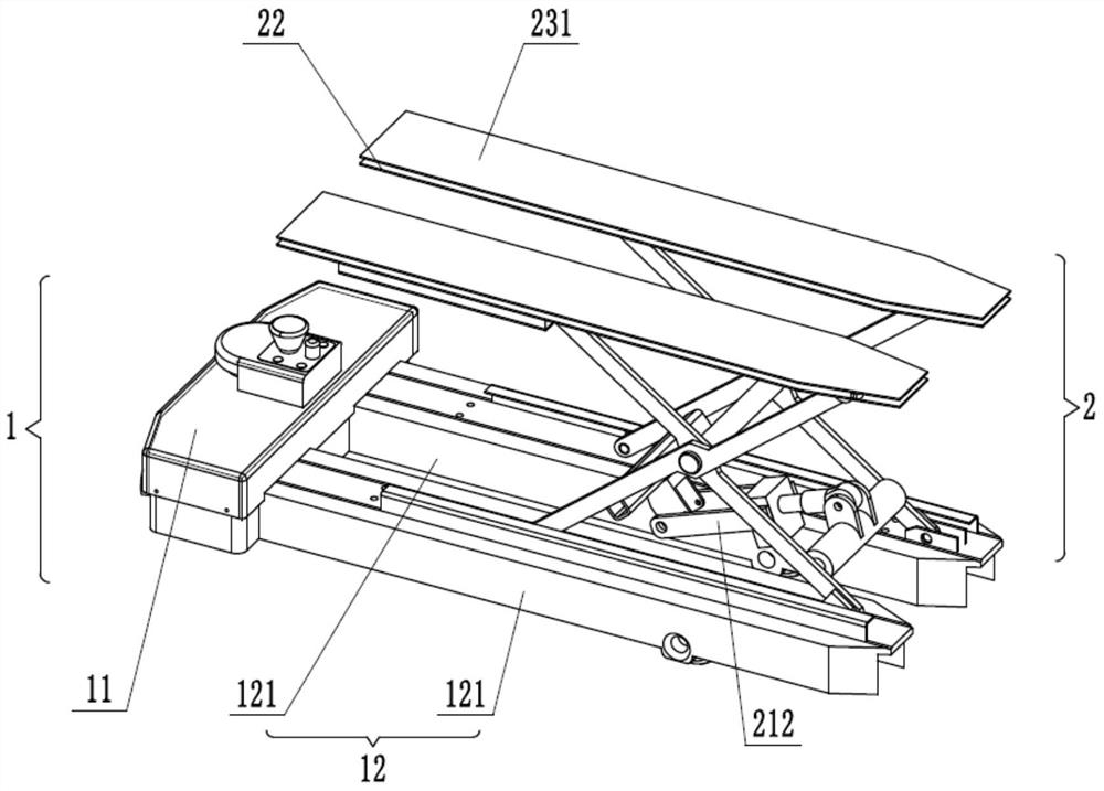 Intelligent logistics oriented robot forklift