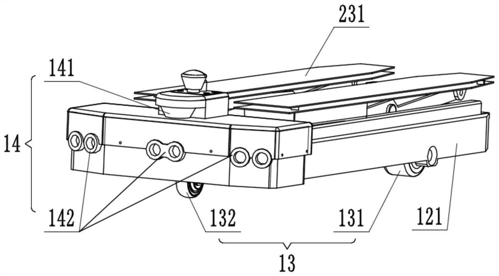 Intelligent logistics oriented robot forklift