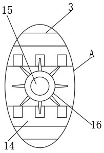 Foundation pit supporting and reinforcing device