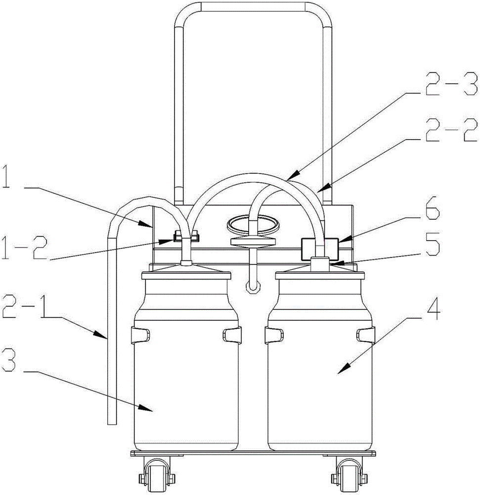 Mechanical transmission safety protection device for electric suction apparatus