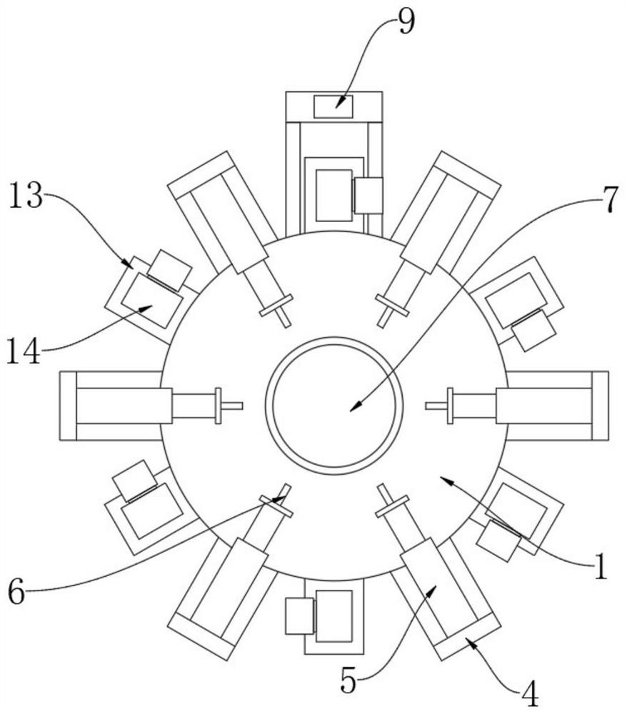 Bamboo woven basket forming equipment and bamboo woven basket forming process